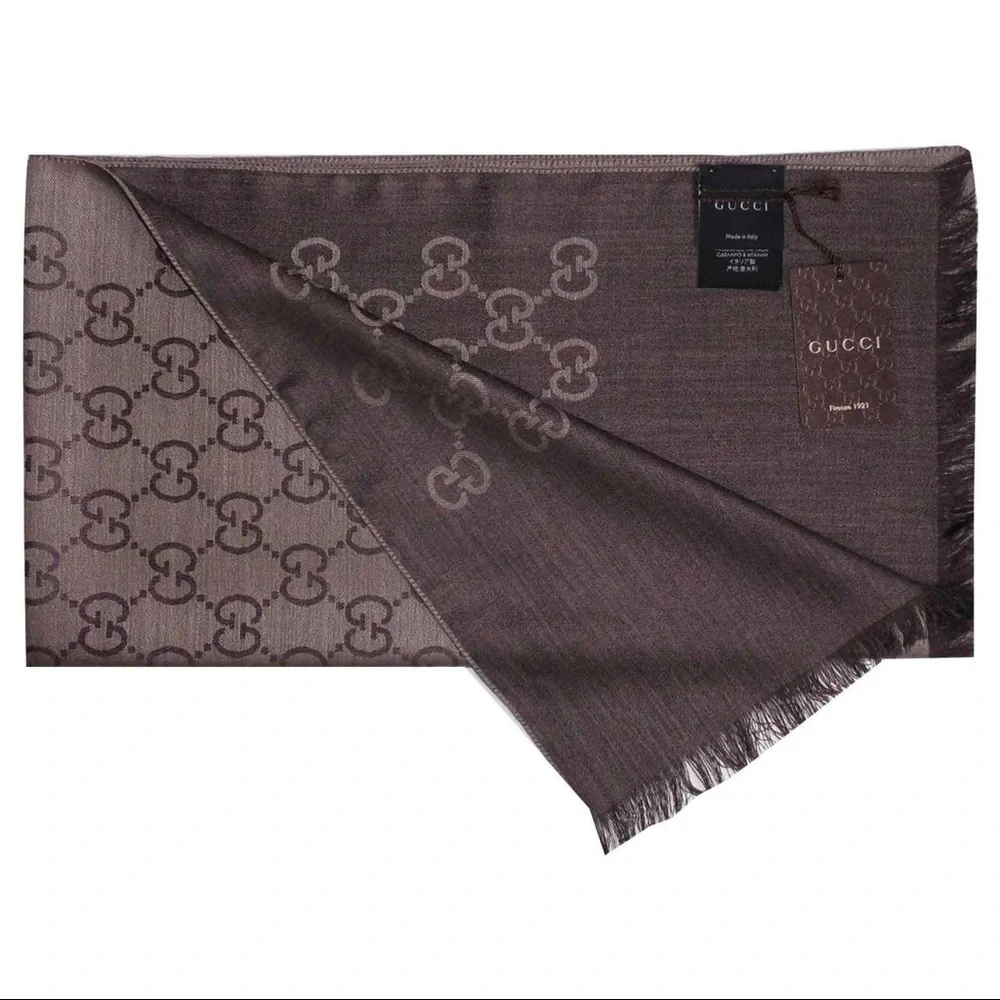 Gucci brown scarf - Picture 3 of 6